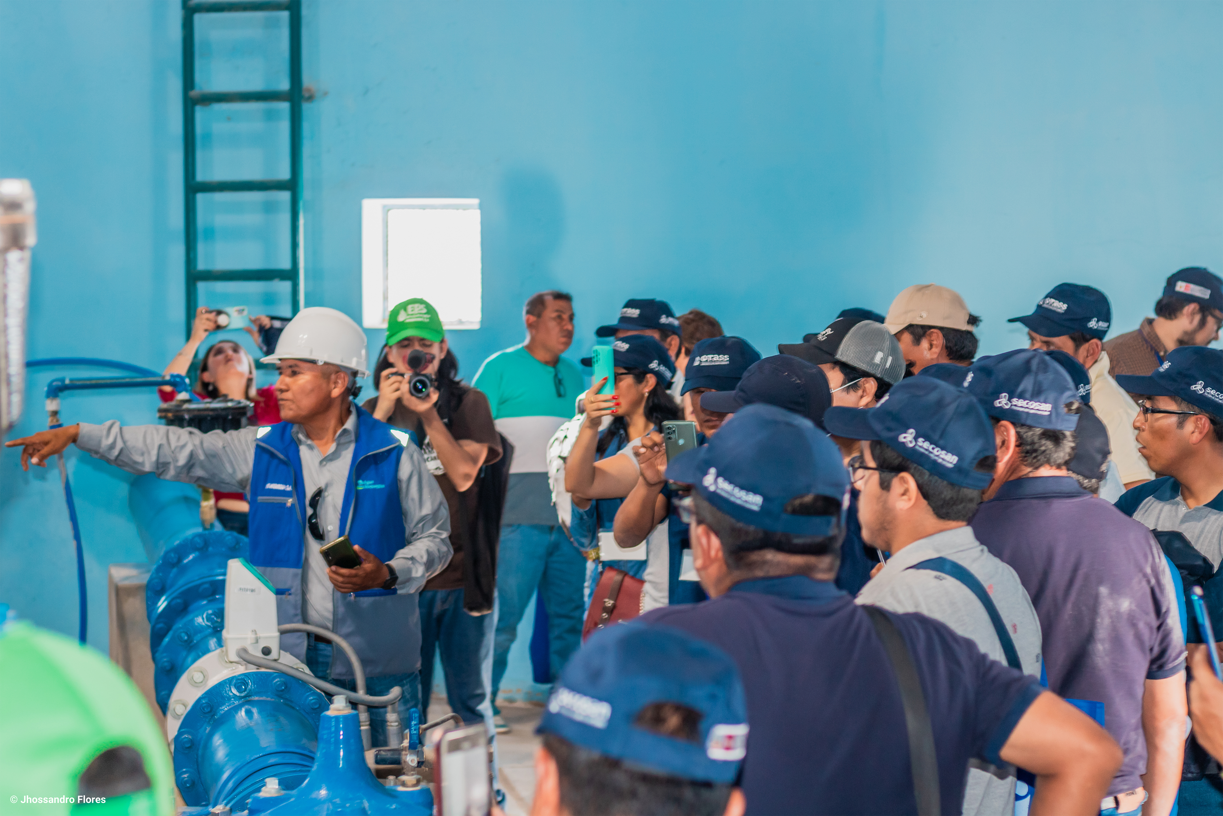 EPS Moquegua fue sede de pasantía nacional en gestión de presiones en el abastecimiento del servicio de agua potable